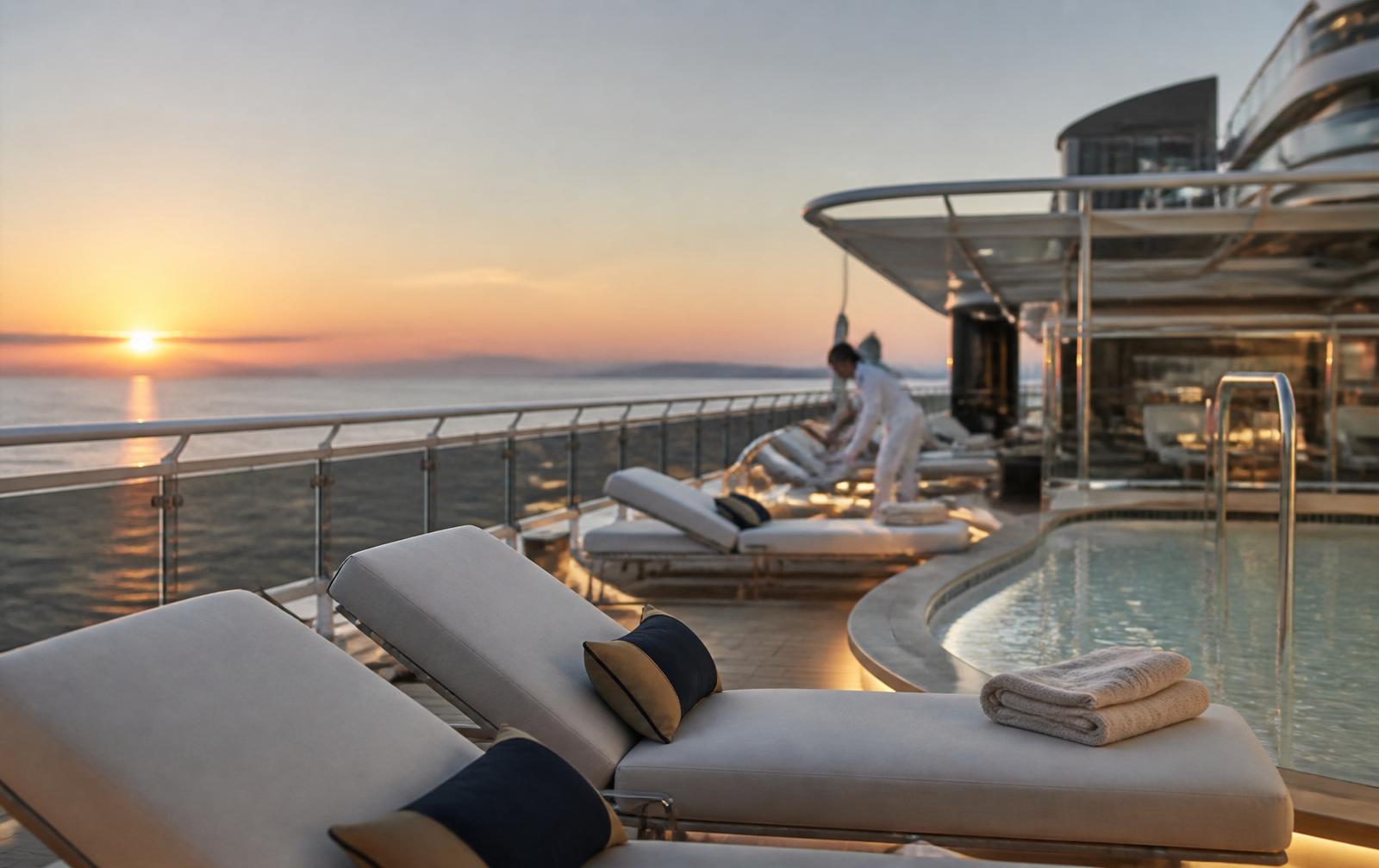 Yacht Club — service butler et pont privé